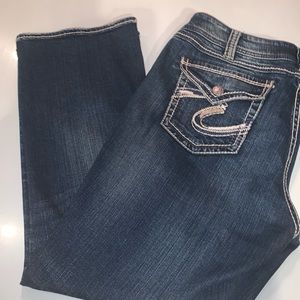 Silver Suki Jeans